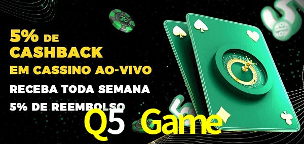 Promoções do cassino ao Vivo Q5 Game